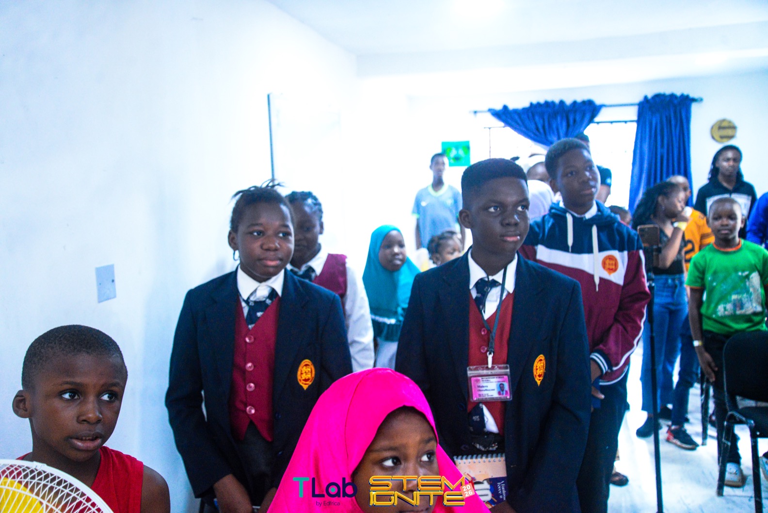 Leadership Club with African children in action