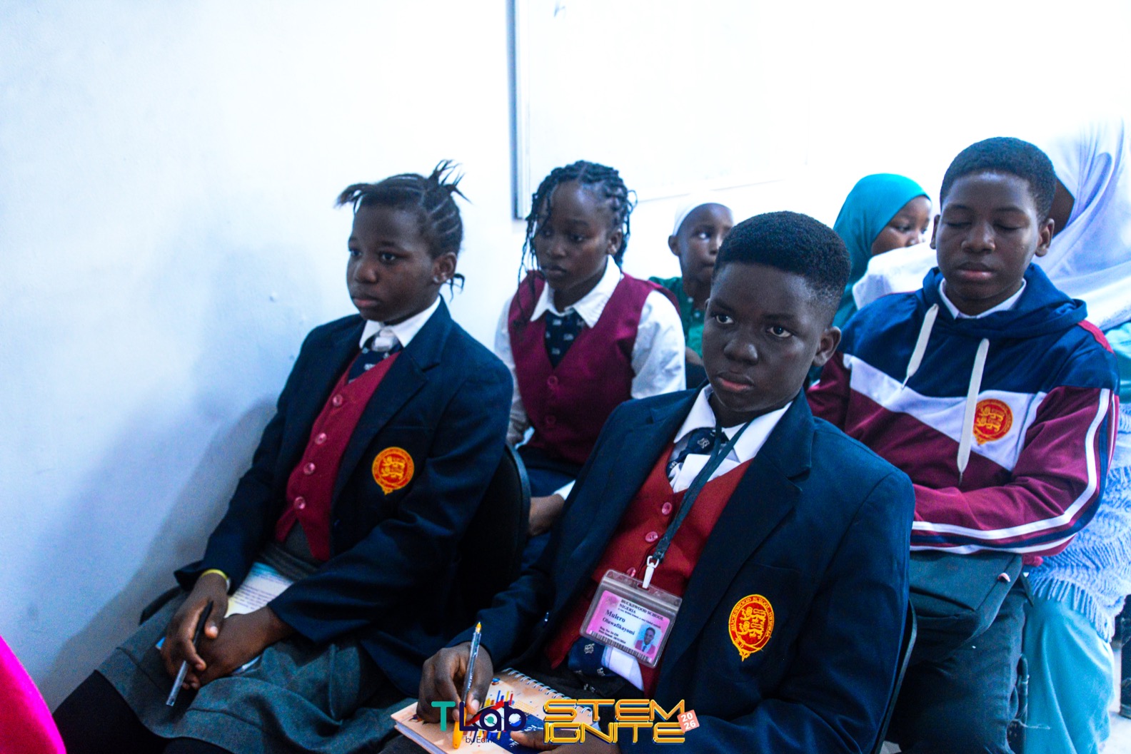 STEM Club with African children in action